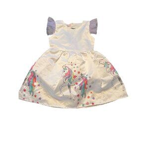 Bibei Beiniu Girls UNICORN TULLE DRESS see measurements for size